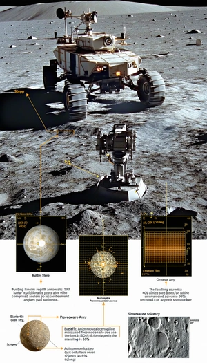 A Robotic Rover On The Surface Of A Planet