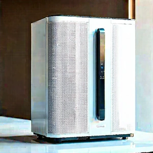 Innovative Smart Appliance (design:1.46) With White Speaker