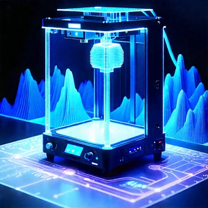3d printer with holographic projection