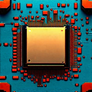 Microchip with (digital:1.13) particles