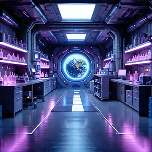 Aerospace Technology In Modern Laboratory With Image, There