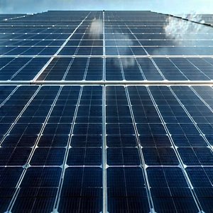 Solar Panel With Laser Scanning With Large Solar