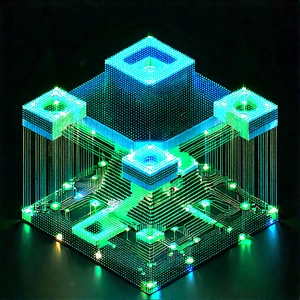 Blockchain network visualization
