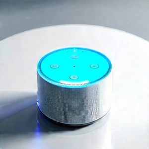 Smart Home (device:1.1) With User Interface With Small, Blue