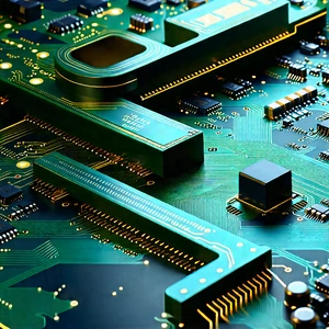 Circuit board with laser scanning