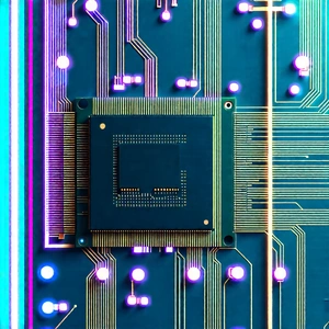 Close-up of memory module