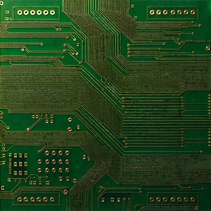 Circuit board with laser scanning