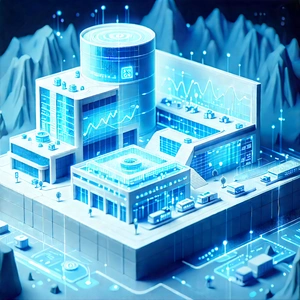 Healthcare Technology In Research Center With Image, There