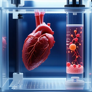 A Close-up Of A Red Heart, Which Is The Main Focus Of The Scene
