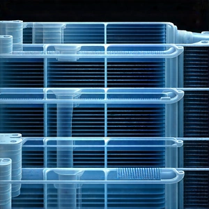 Close-up of cooling system
