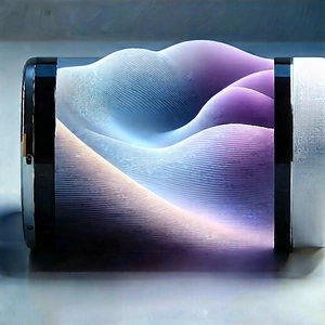 Smartphone with holographic display
