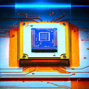 Microchip with digital particles