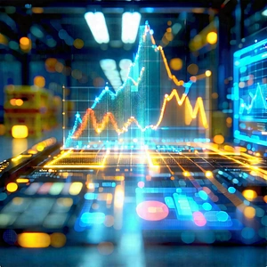 Financial technology in manufacturing facility