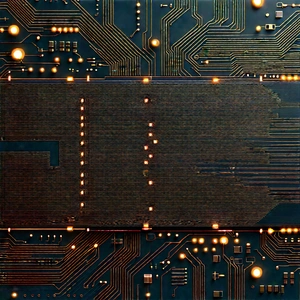 Circuit board with digital particles