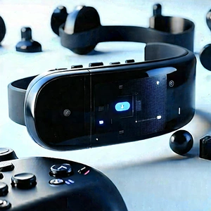 Innovative Wearable Device Design With Black Blue