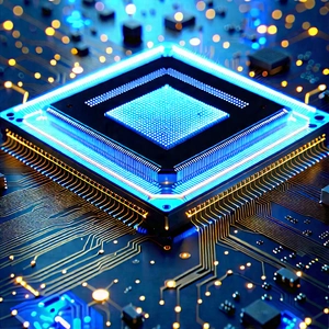Microchip with data streams
