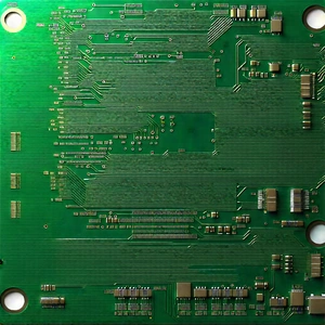 Circuit board with laser scanning