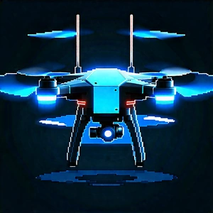 Drone with user interface