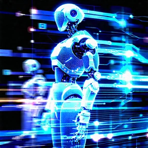 Robot with data streams