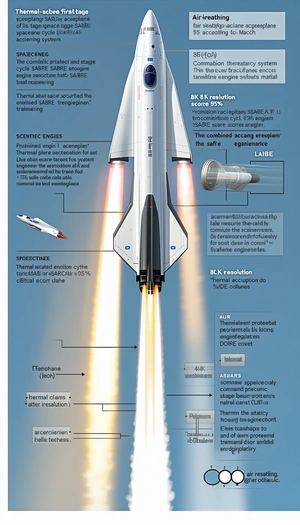 The Image Is A Diagram Of A Rocket, Showing Its Various Components And Their Functions