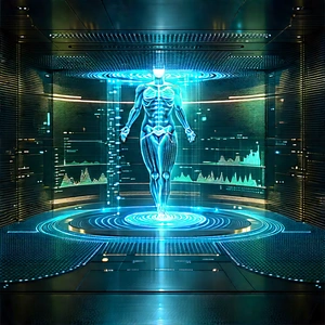 Healthcare technology in tech office