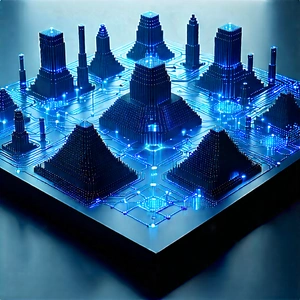 Blockchain network visualization