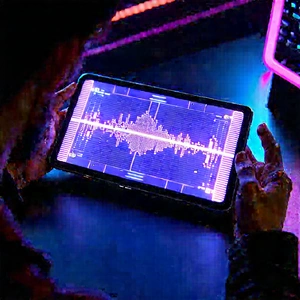 Tablet with streaming content