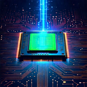Microchip with data streams