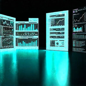 Financial technology in tech office
