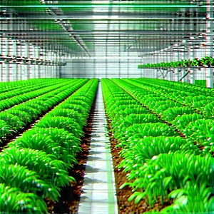 Agricultural technology in manufacturing facility