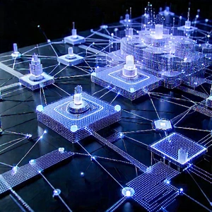Blockchain network visualization