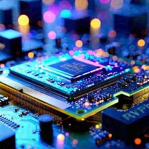 Close-up of memory module