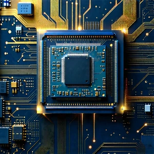 Microchip with laser scanning