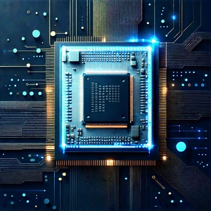 Microchip with data streams