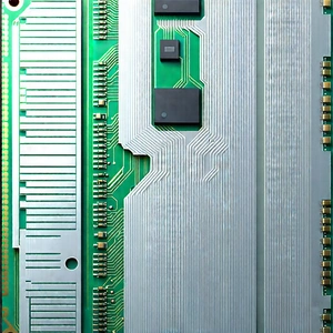 Close-up of memory module