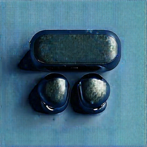 Wireless Earbuds With Streaming Content With Pair Blue
