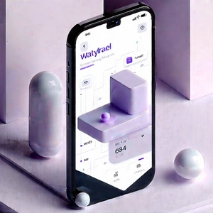 Smartphone with user interface