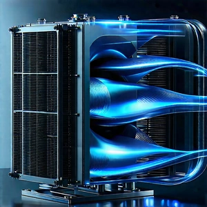 Close-up of cooling system