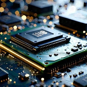 Close-up of memory module