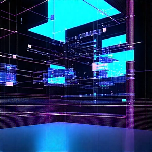 Digital Transformation Visualization With Image, There