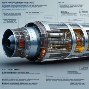 A Large, Detailed Illustration Of A Jet Engine Is Displayed On A Page