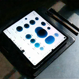 Tablet with user interface