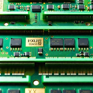 Close-up of memory module