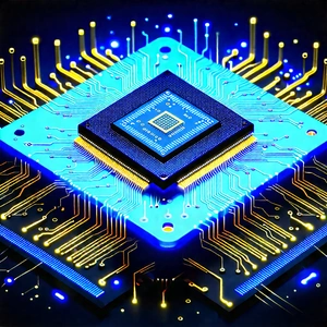 Microchip with data streams