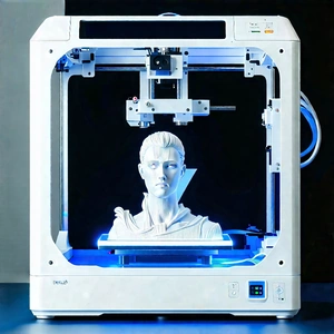 3d printer with laser scanning