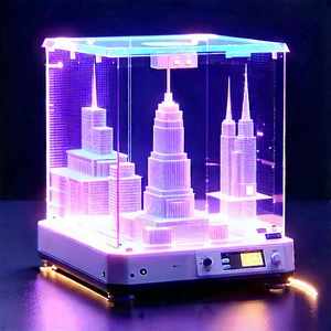 3d printer with holographic projection