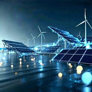 Innovative Renewable Energy Design With Large Solar