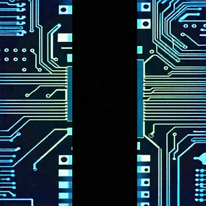 Close-up of electronic circuit