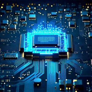 Circuit board with data streams