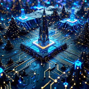 Blockchain network visualization